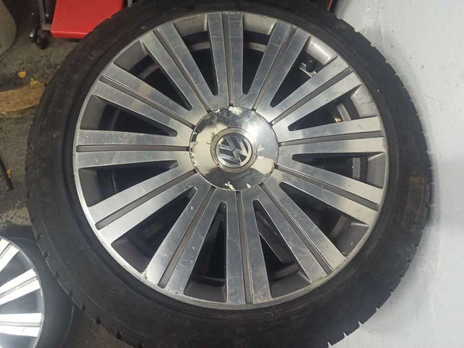 Koła felgi vw 5x112 18 volkswagen Phaeton ,Tiguan +opony 245/45/18 6mm