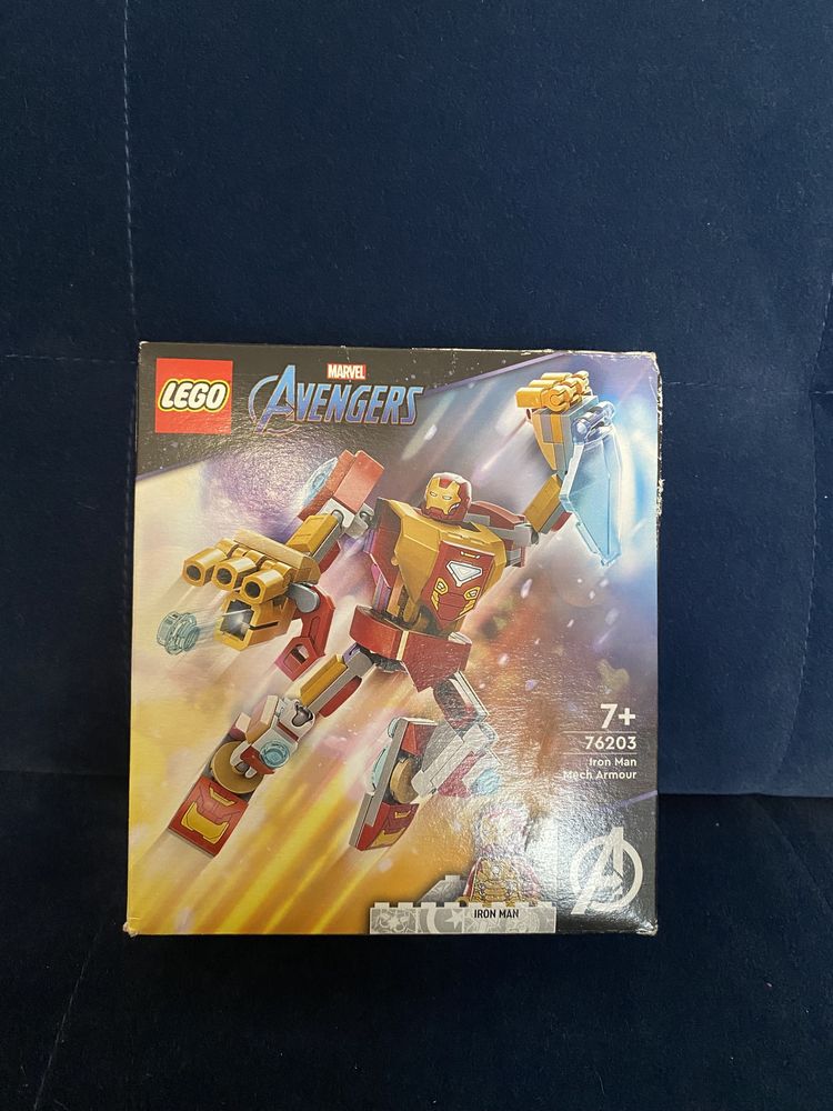 Klocki lego 76203 Mechaniczna zbroja Iron Mana