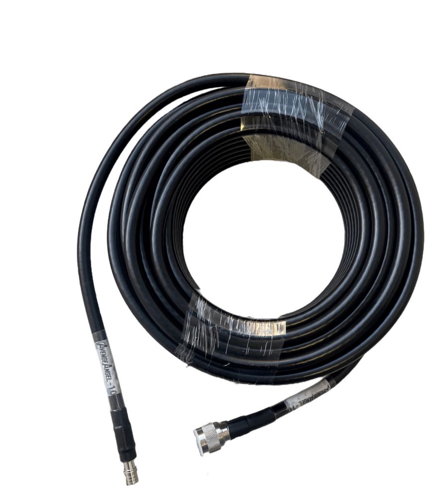Коаксіальний кабель до антени  RG-8 AvengeAngel-10, 20 м, N-TYPE-QMA