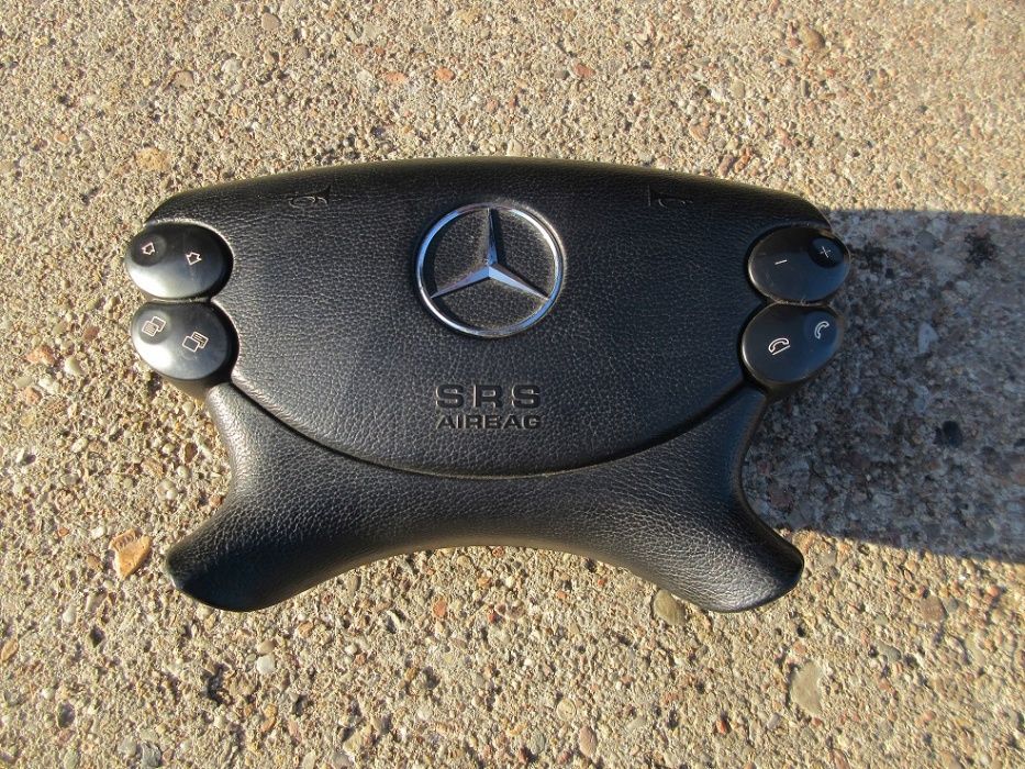 mercedes W211 LIFT CLS 219 W209 poduszka kierowcy czarna