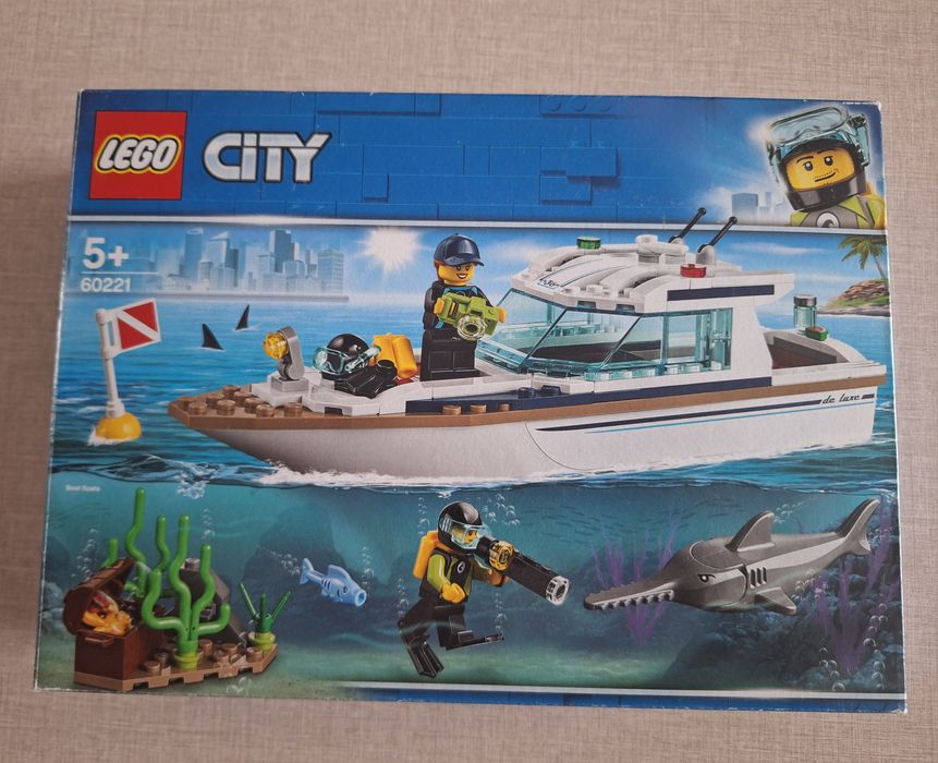 Lego city 60221 Яхта для дайвінгу
