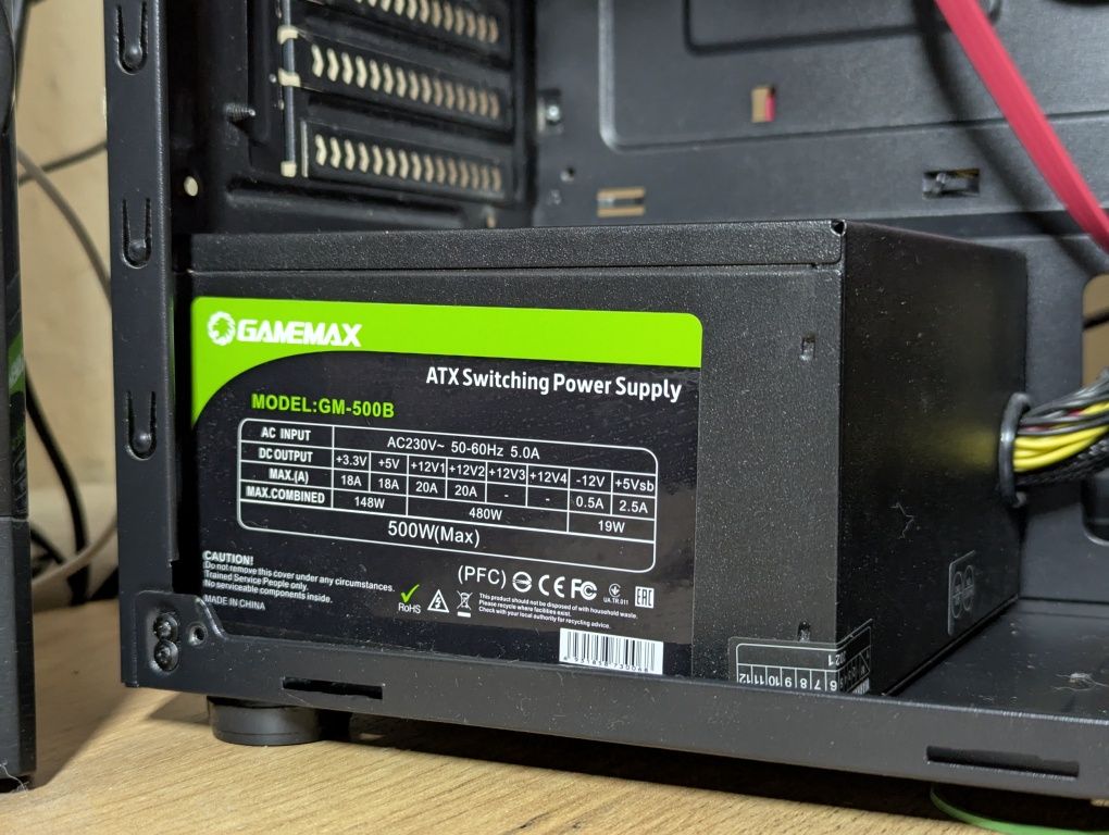 Комп'ютер Everest Home Intel i3-10100F 16 RAM nVidia GTX 1050 TI 1 TB