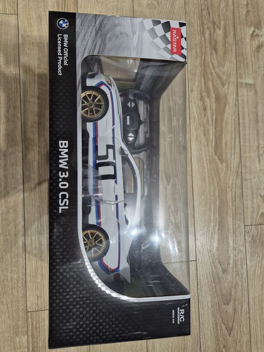 RASTAR AUTO  zdalnie sterowane  BMW 3.0 CSL Skala 1:14 Nowe