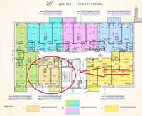 ЖК Меридиан Продам 1 комнатную квартиру 43м2 в сданном доме! H