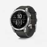 SMARTWATHCH GPS GARMIN FENIX 7 PRATEADO E BRACELETE CINZENTA