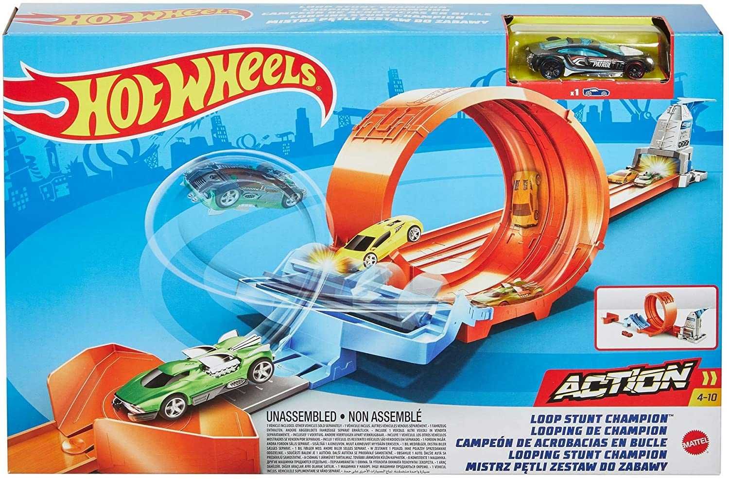 Трек Hot Wheels - Чемпион трюков в петле - Чемпіон із трюків у петлі