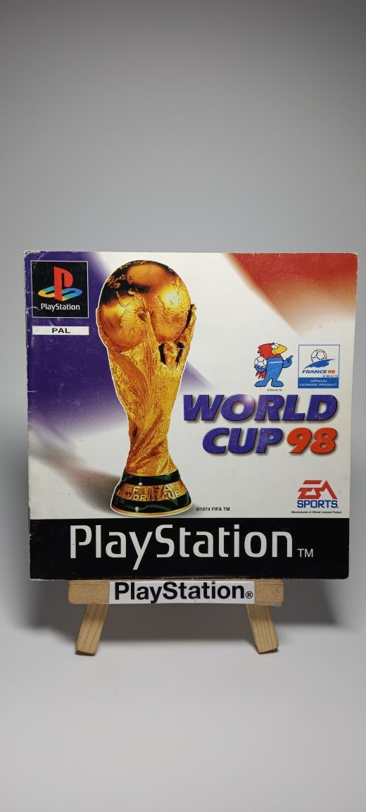 WORLD CUP 98 instrukcja manual książeczka Ps1 Psx PsOne Playstation1