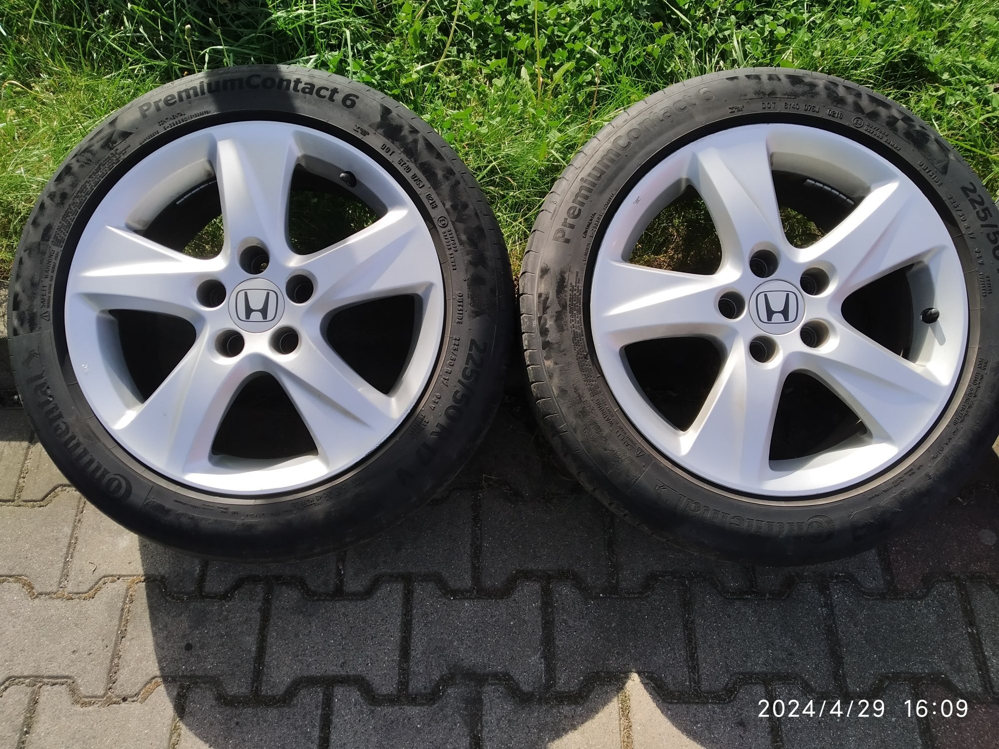 R17 5x114.3 Honda Enkei Accord VIII 7.5j et 55 Civic CR-V inne