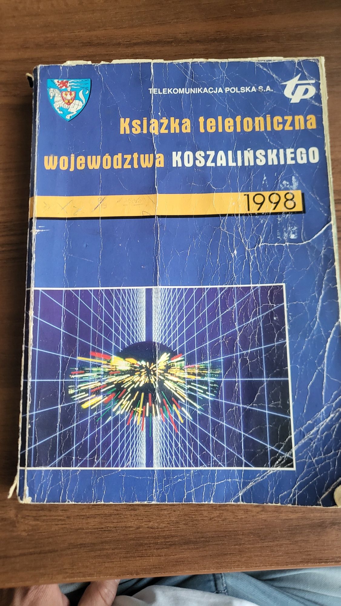 Książka telefoniczna TP SA województwa koszalińskiego 1998