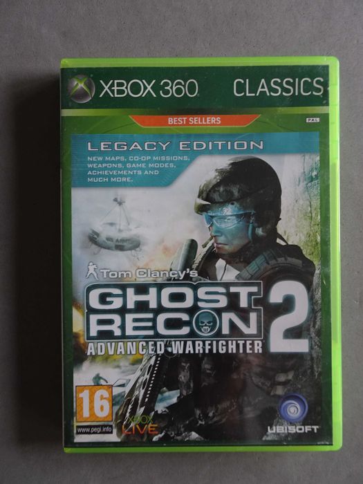Jogo X-Box Xbox 360 - Ghost Recon 2 Advanced Warfighter