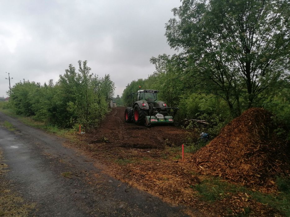 MULCZER LEŚNY oraz WGŁĘBNY wycinka drzew  Czyszczenie działki PILAR /