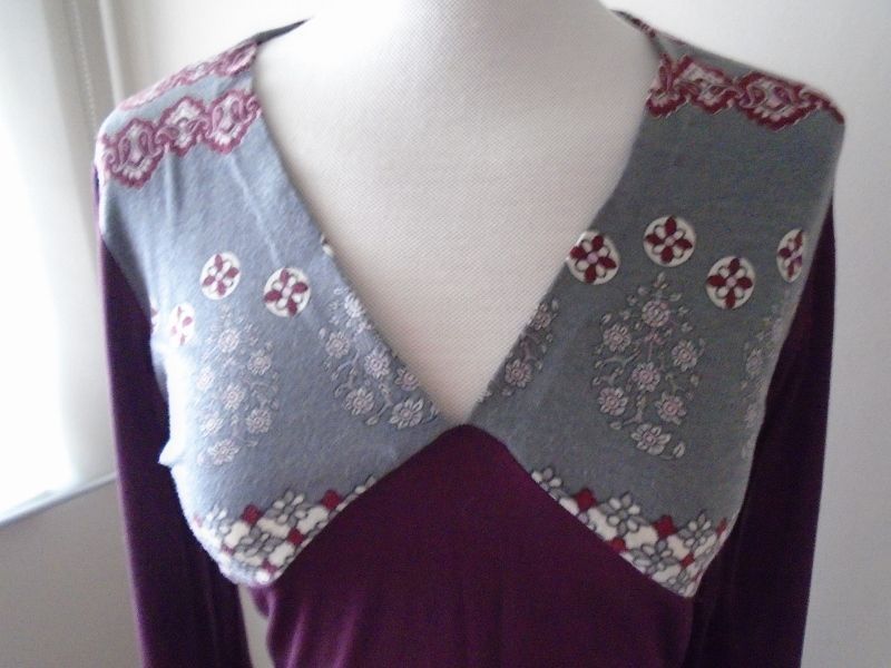 Vestido e lenço únicos / costura por medida