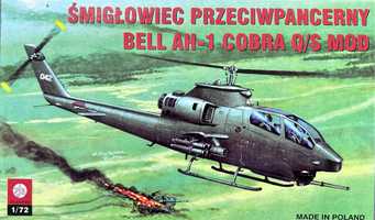 Model do sklejania Plastyk S-022 śmigłowiec Bell AH-1 Cobra