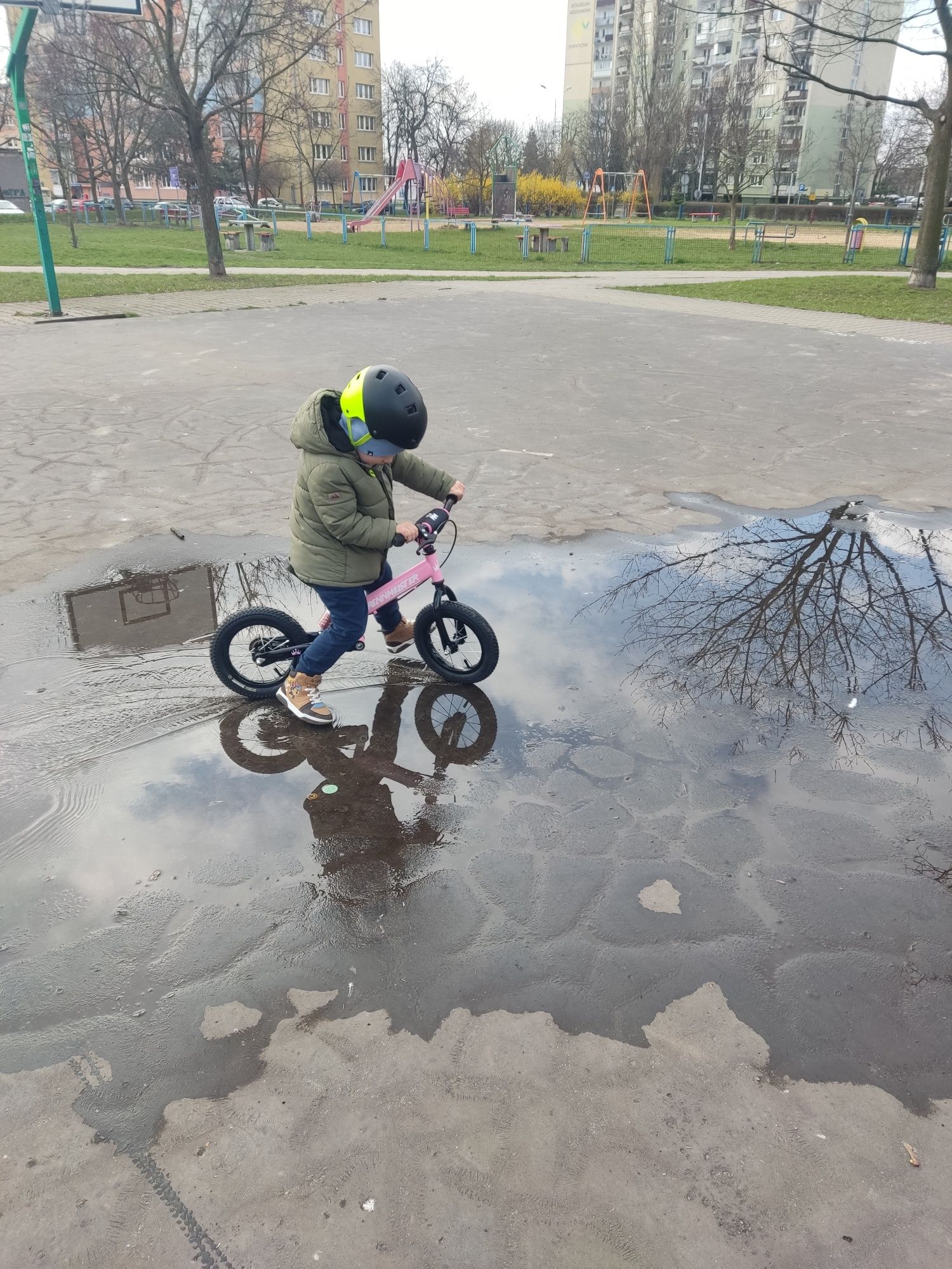 Duży Rowerek rower biegowy rennmeister dla dużego dziecka