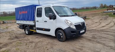 Opel movano 2.3 cdti dubel kabina paka