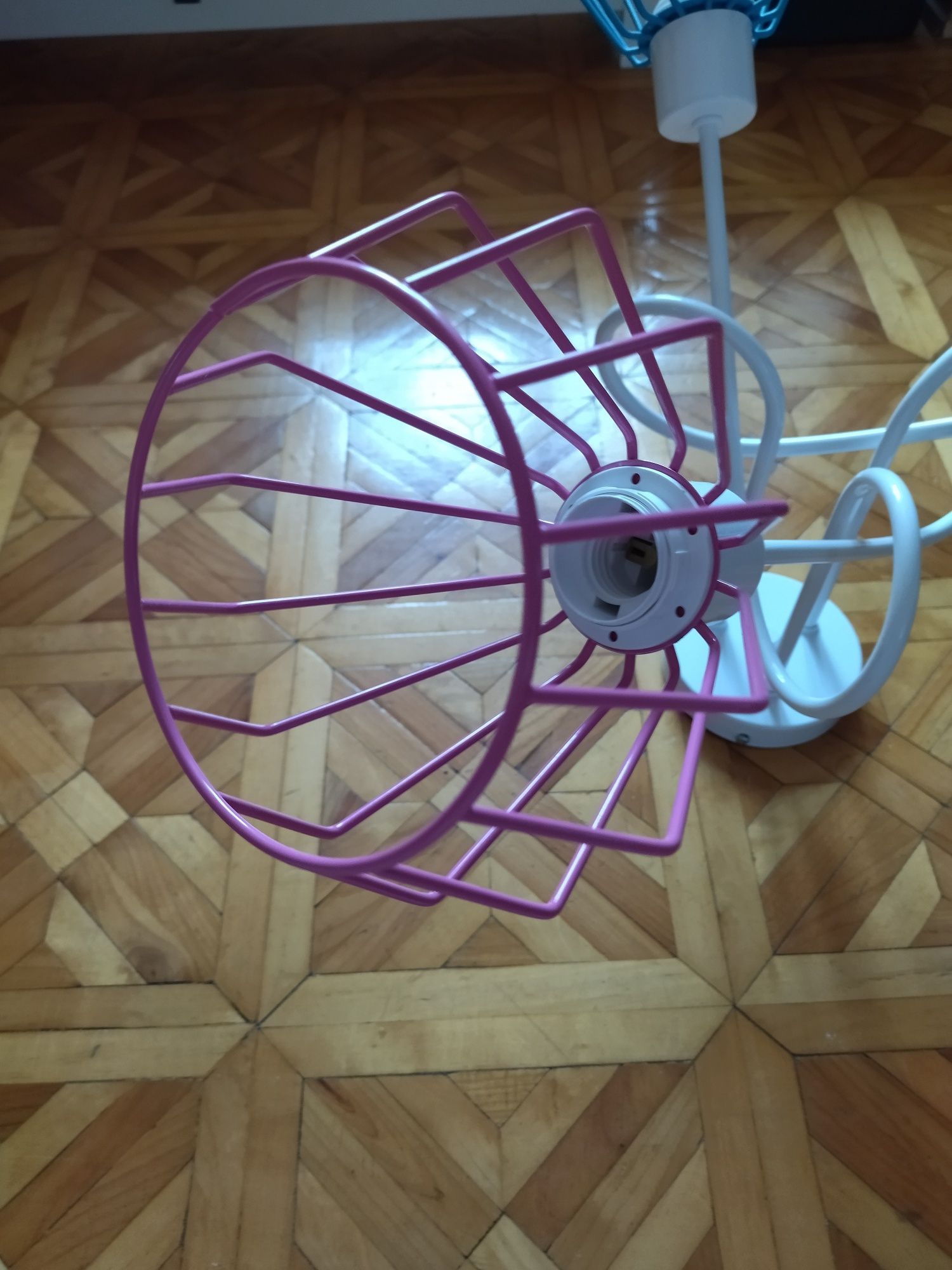 Lampa druciana diament do pokoju dziecka