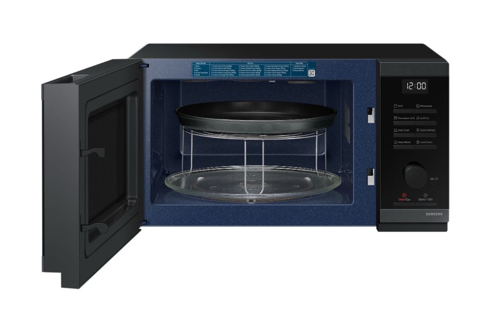 Nowa mikrofalówka Samsung Grill Fry, w opakowaniu