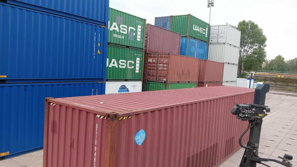 Kontener Morski 40HC Transport Szcelny