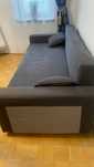 Oddam za darmo szara sofa z funkcją spania