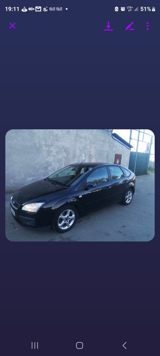 Ford Focus Wersja  Ghia 190Km 2.0 disel