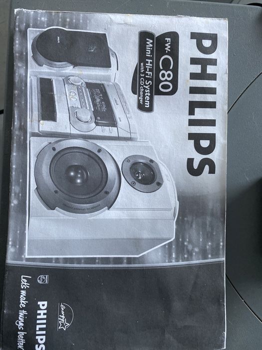 Leitor de cassetes antigo philips