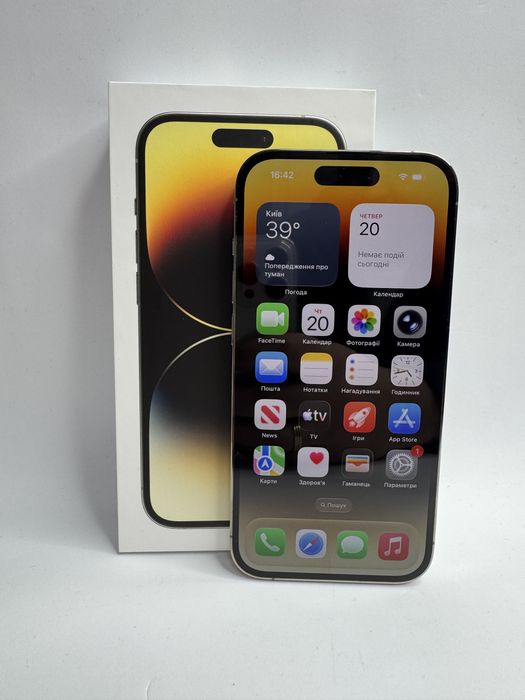 Apple iPhone 14 Pro, Gold , 256GВ Original,Neverlock