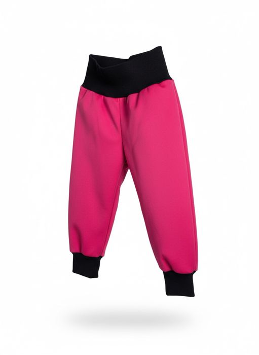 Spodnie softshell dziewczęce rozm 86