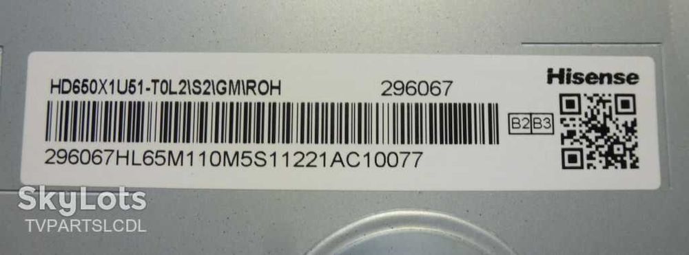 Main board RSAG7.820.11064/ROH для Hisense 65A7400 Офіційний