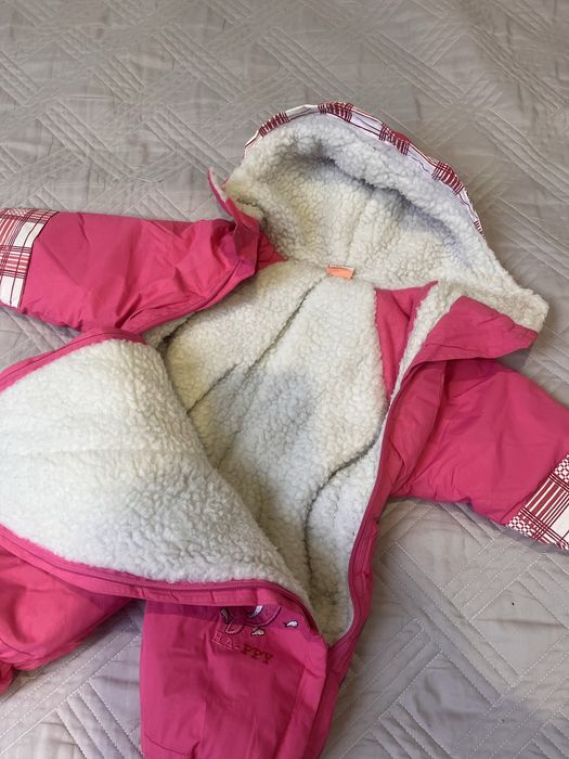 Зимовай комбінезон на холодну зиму на овчині