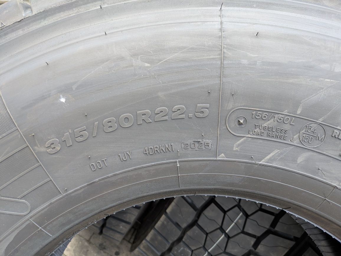 315/80R22.5 Bridgestone Duravis R-drive 002 nowe opony napędowe