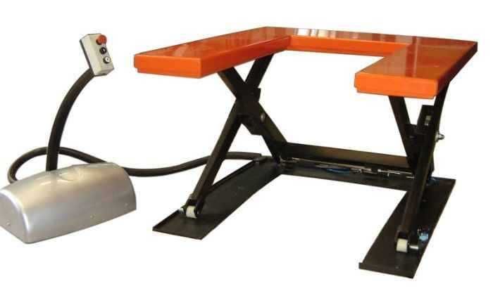 Podest elektryczny, podnośnik hydrauliczny udźwig 1000 kg HTF-U