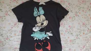 Koszulka T-shirt myszka Minnie h&M 110/116