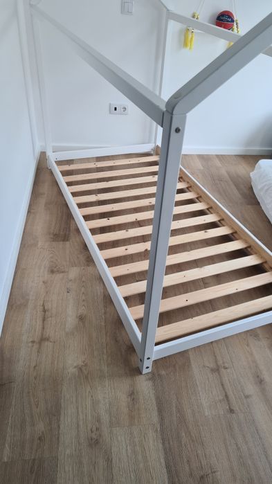 Cama Infantil Montessori Branca