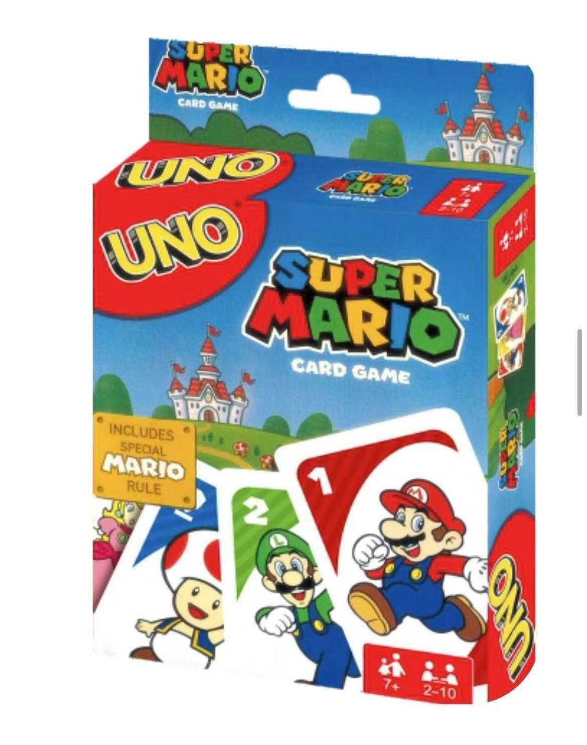 Karty uno super Mario