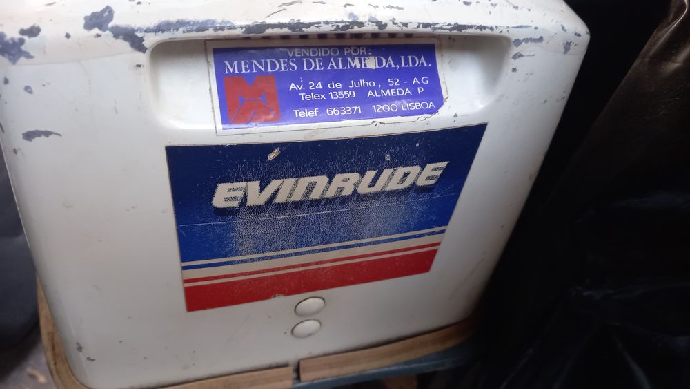 Motor Fora Borda Barco EvinRude 4.5 hp