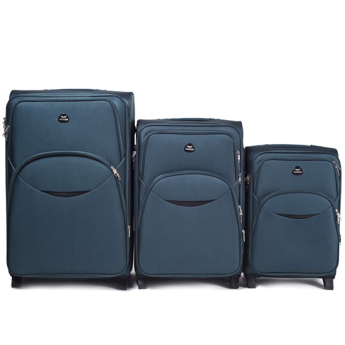 WINGS 1708 Польща на 2-х кол валізи чемоданы ручна поклажа сумки