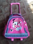 Używany plecak Myszka Minnie na kółkach