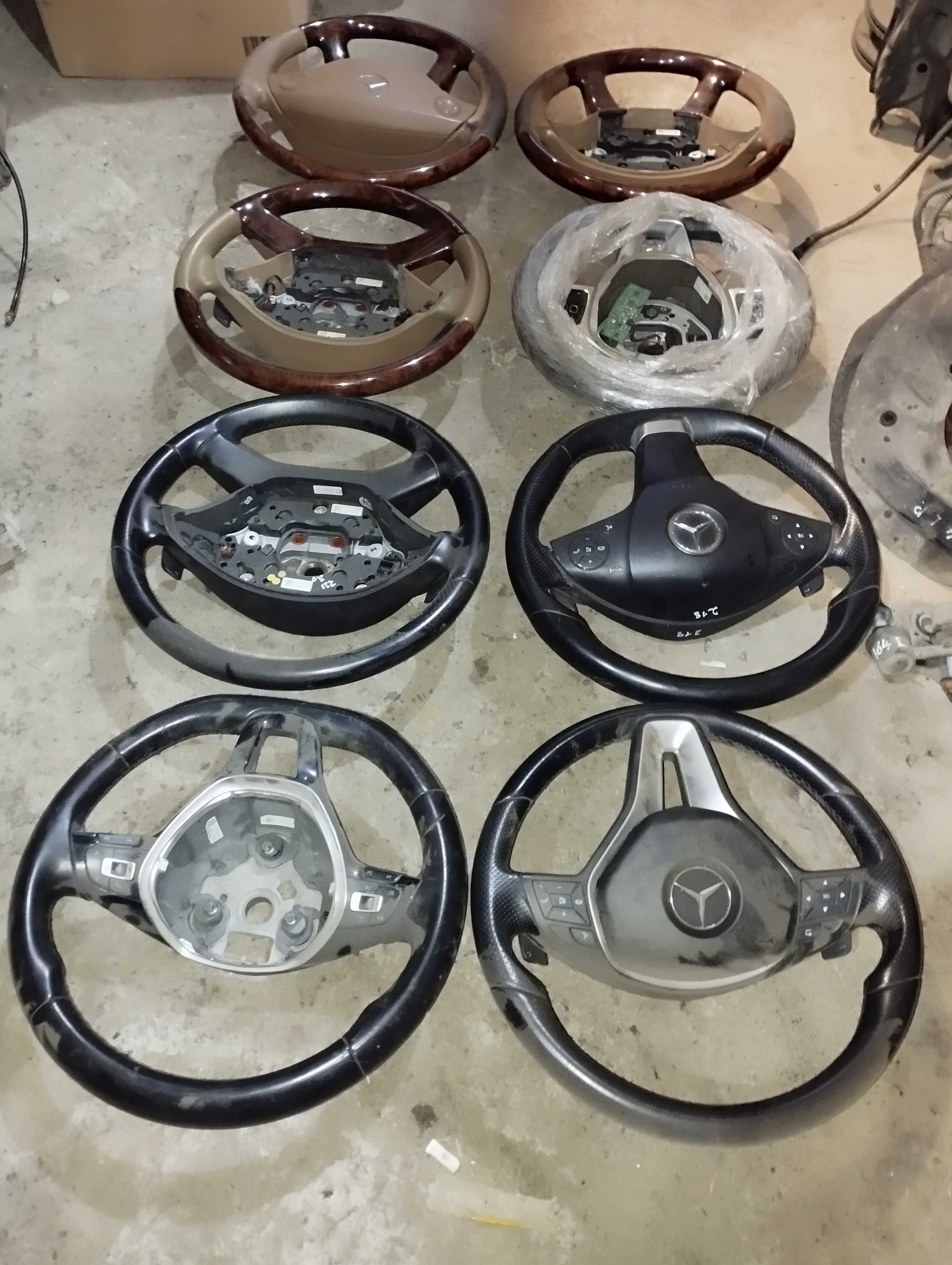 Руль Mercedes W221 W212 W213 w204 w205 w218 w207 W164 w220 w215 w203
