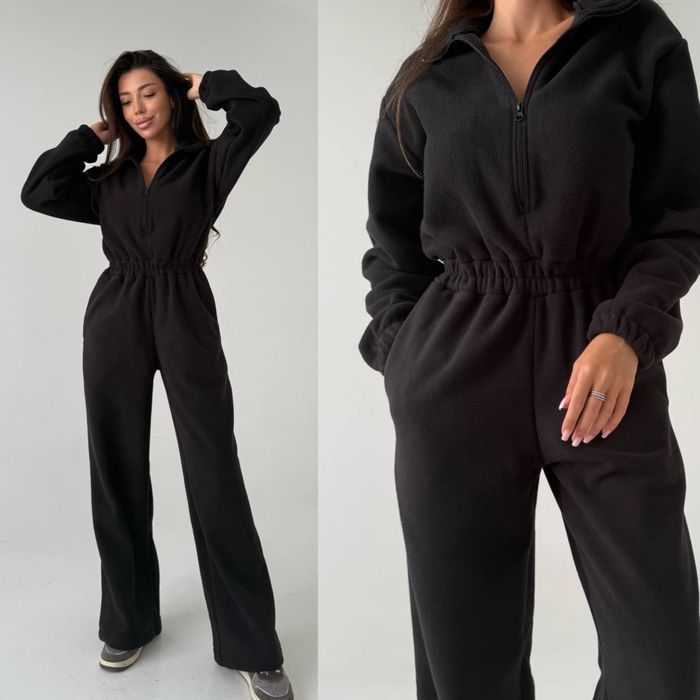 ‼️Жіночий флісовий комбінезон. Фліс ПОЛАР. Р: 42-44, 46-48