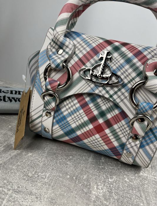 Vivienne Westwood Betty Mini Bag біла кольорова жіноча misbhv kelly