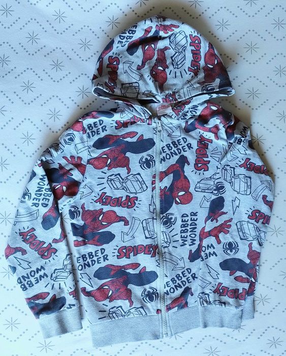 2 x bluza * Spiderman i bejsbolówka * 134