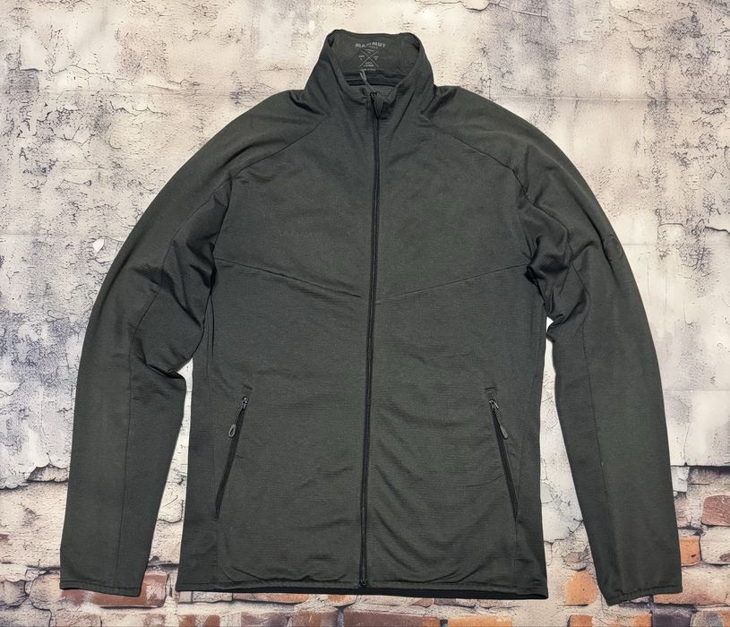 Туристическая трекинговая флисовая кофта Mammut
