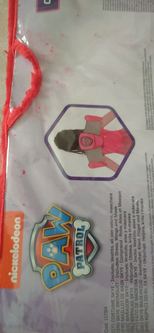 Disfarce Máscara Skye