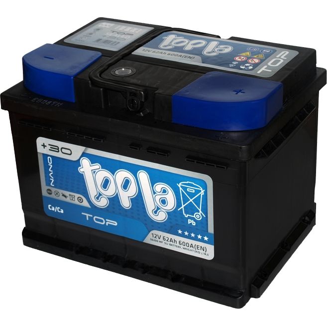 Akumulator TOPLA TOP 12 V 62 Ah 600 A (EN) Tab Magic Topla Energy