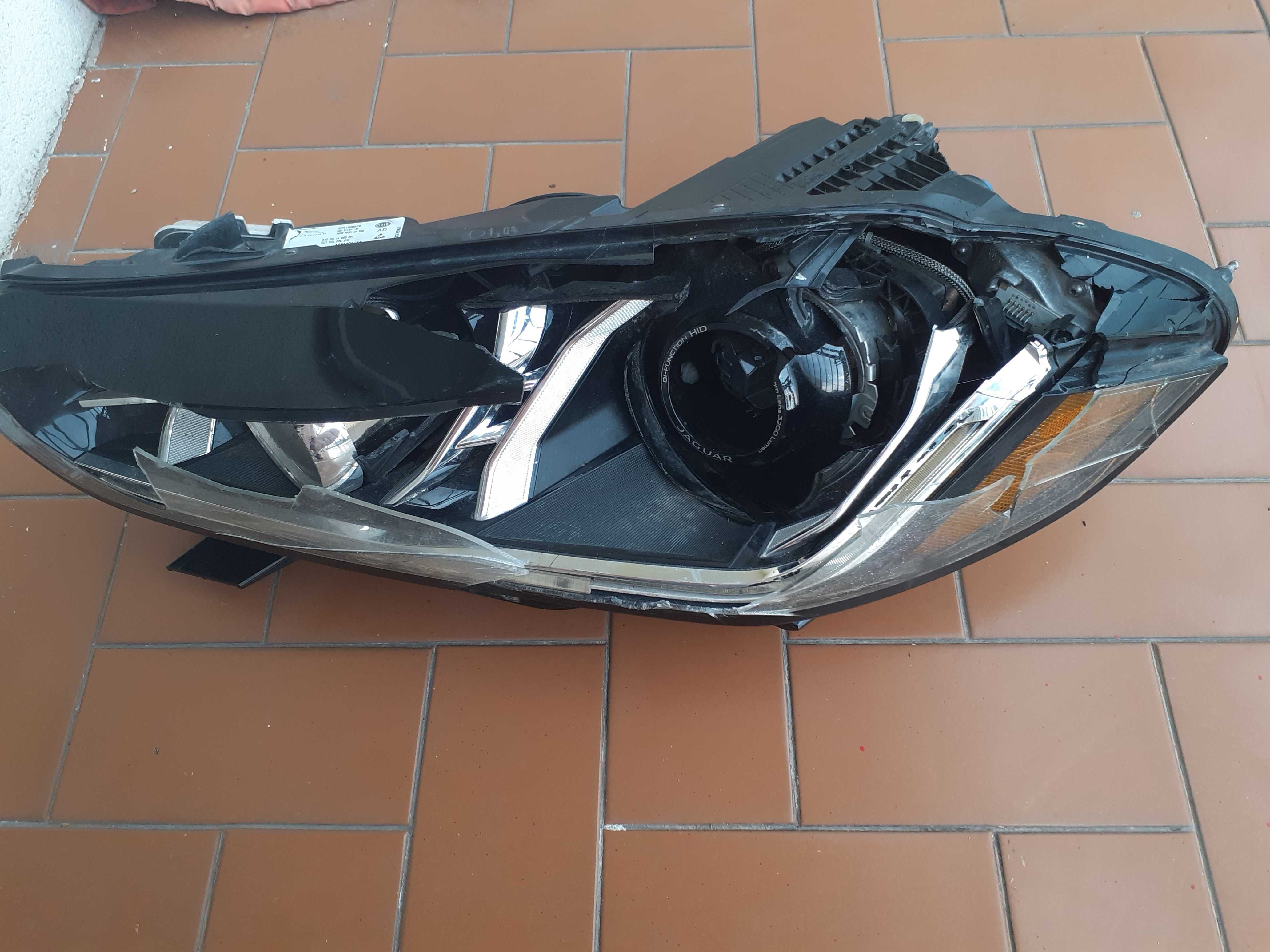 lampy Jaguar xe lampy BiXenon wersja USA