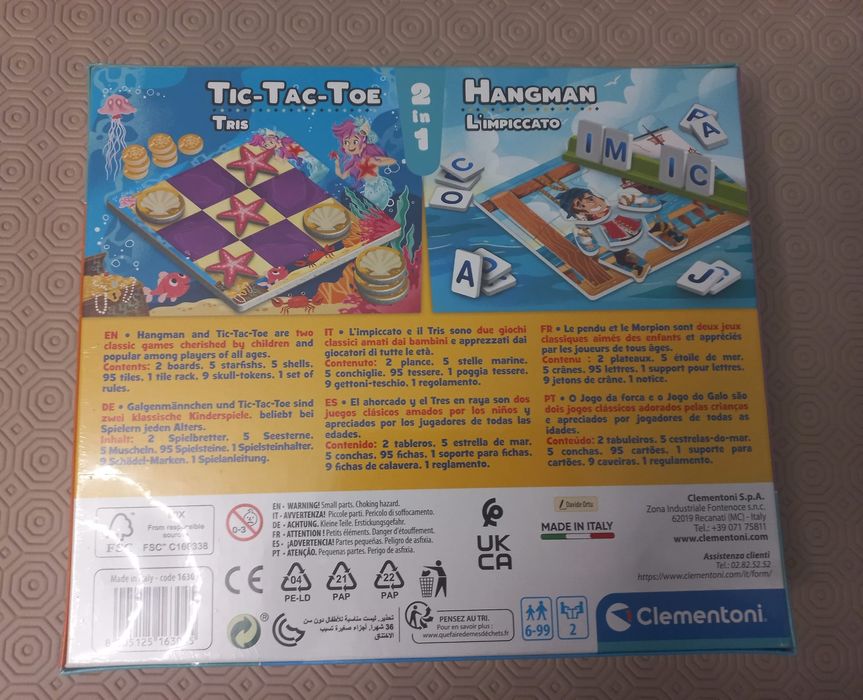 Jogo do galo + jogo das palavras