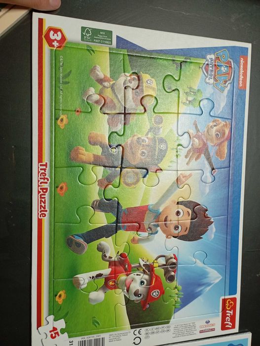 Conjunto de 6 puzzles
