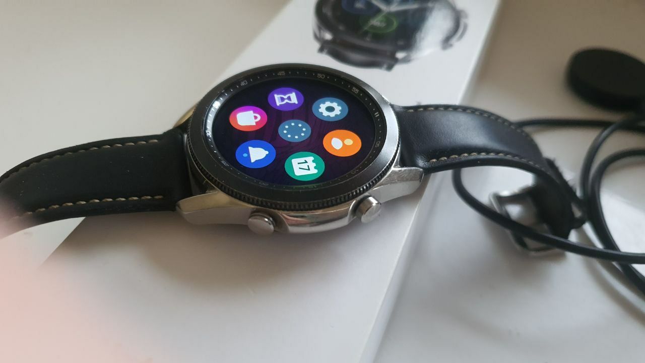 Смарт годинник Samsung Watch 45mm R840. Повний комплект