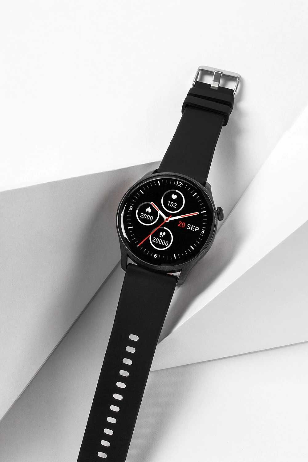 SmartWatch SKY 8 kroki, kalorie, tętno, ciśnienie, powiadomienia, PL.