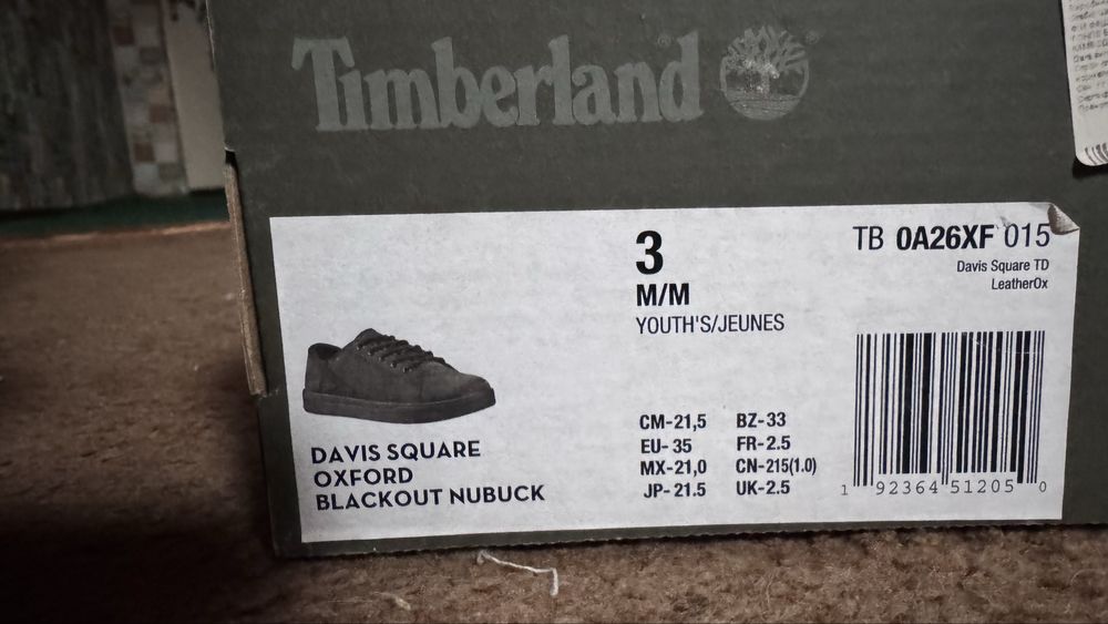 Черевички Timberland оригінал нубук